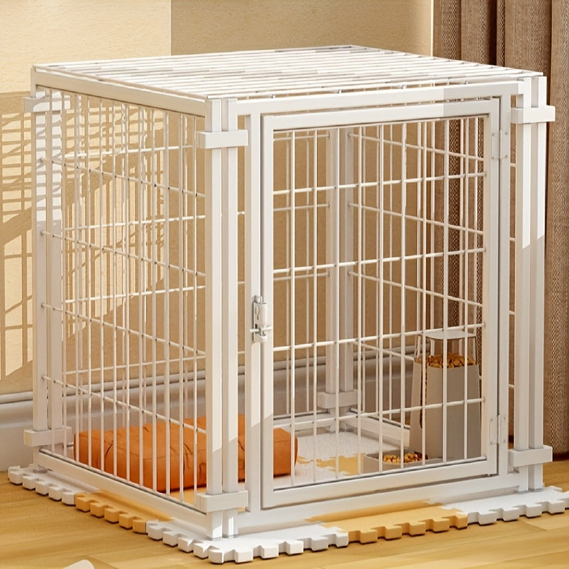 24 Inch Heavy Duty Rustproof Pet Cage with Escape Proof Lock for Small Animals