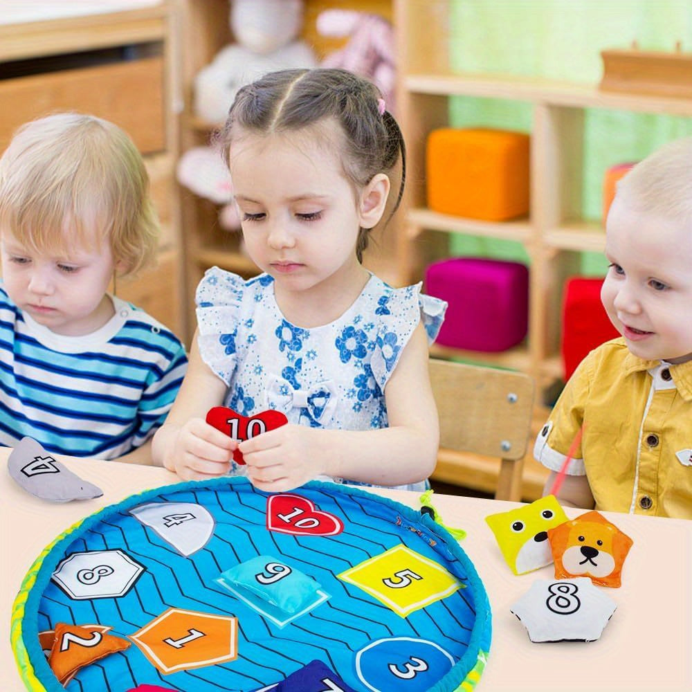 10pcs Shapes and Colors Matching Game for Early Learning and Memory Skills Development
