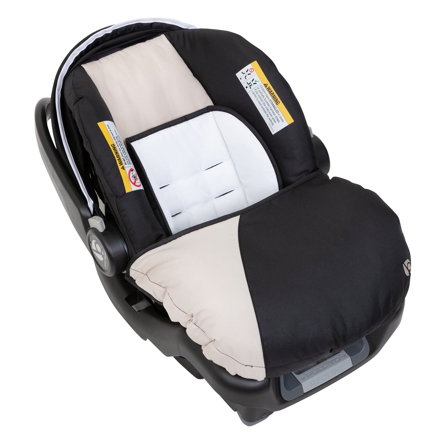 Ally Newborn Baby Car Seat Carrier Travel System with Cozy Cover for Babies Up to 35 Pounds