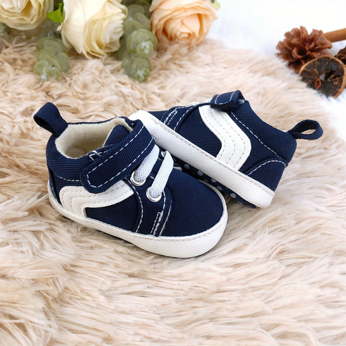 0-3 Months Infant Comfortable Flat Bottom Sneakers Spring/Autumn Baby Soft Sole Casual Children's Shoes
