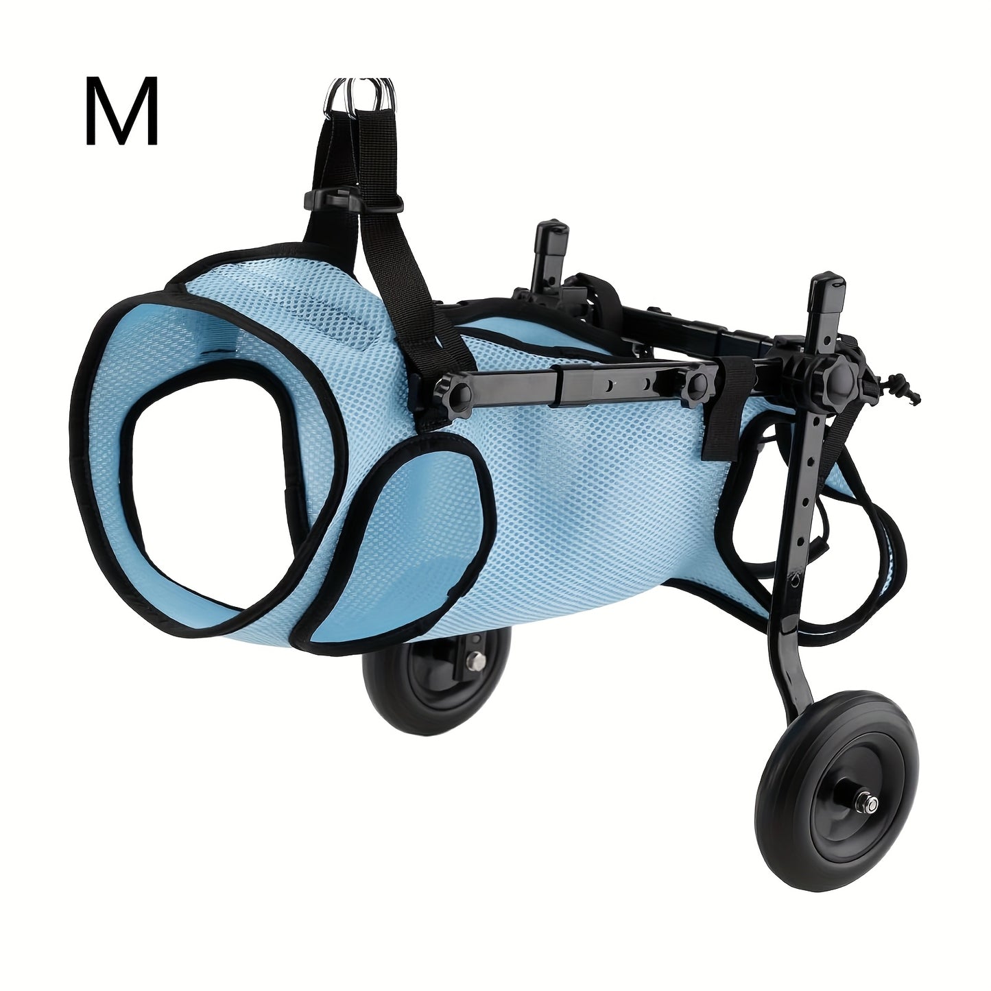 Hind Legs Dog Wheelchair Cart, Dog/Cat Wheelchair With Disabled Hind Legs For Walking, Hind Legs Mobility Aid For Small Pets, Dog Stroller With Wheels, Lightweight, Pet Supplies And Accessories For Christmas, Black Fridays It