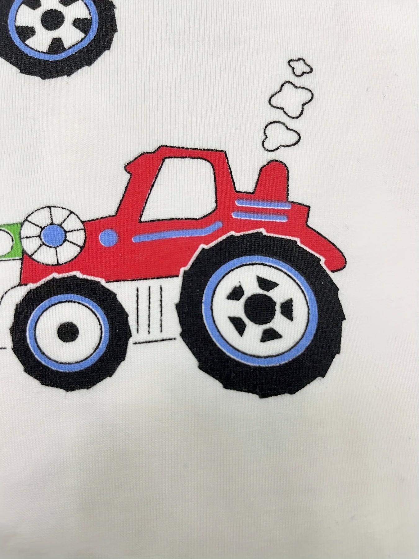 DinoPlay Cartoon Excavator Suit – Comfortable Summer Outfit for Boys