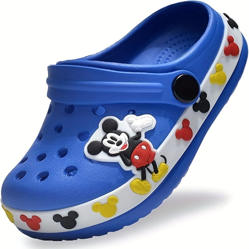 Mickey Mouse Cute Cartoon Clogs Slippers for Toddlers Perfect for Beach and Pool Fun