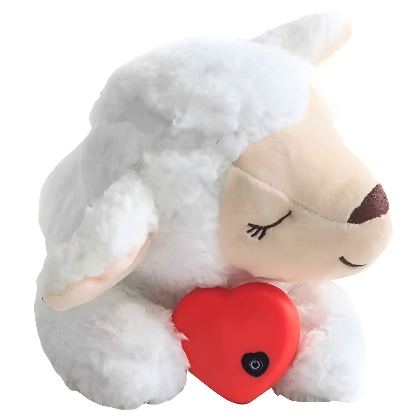 NPET Soft Plush Puppy Lamb Toy for Dogs Comfort and Training Holiday Gift