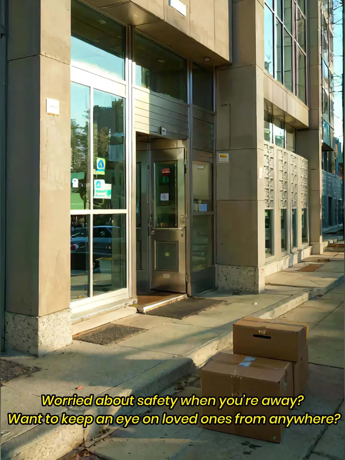 Flexible Mini Cam for Garage or Baby Room with 24/7 Alerts and Night Vision