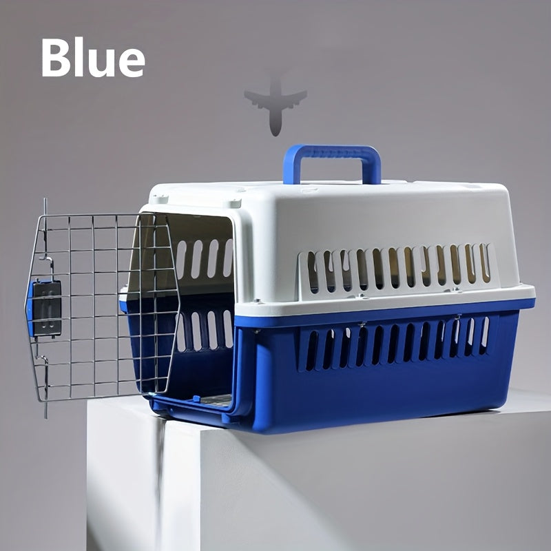 Durable Pet Cage Kennel for Travel Ideal for Dogs and Cats Up to 23 Pounds