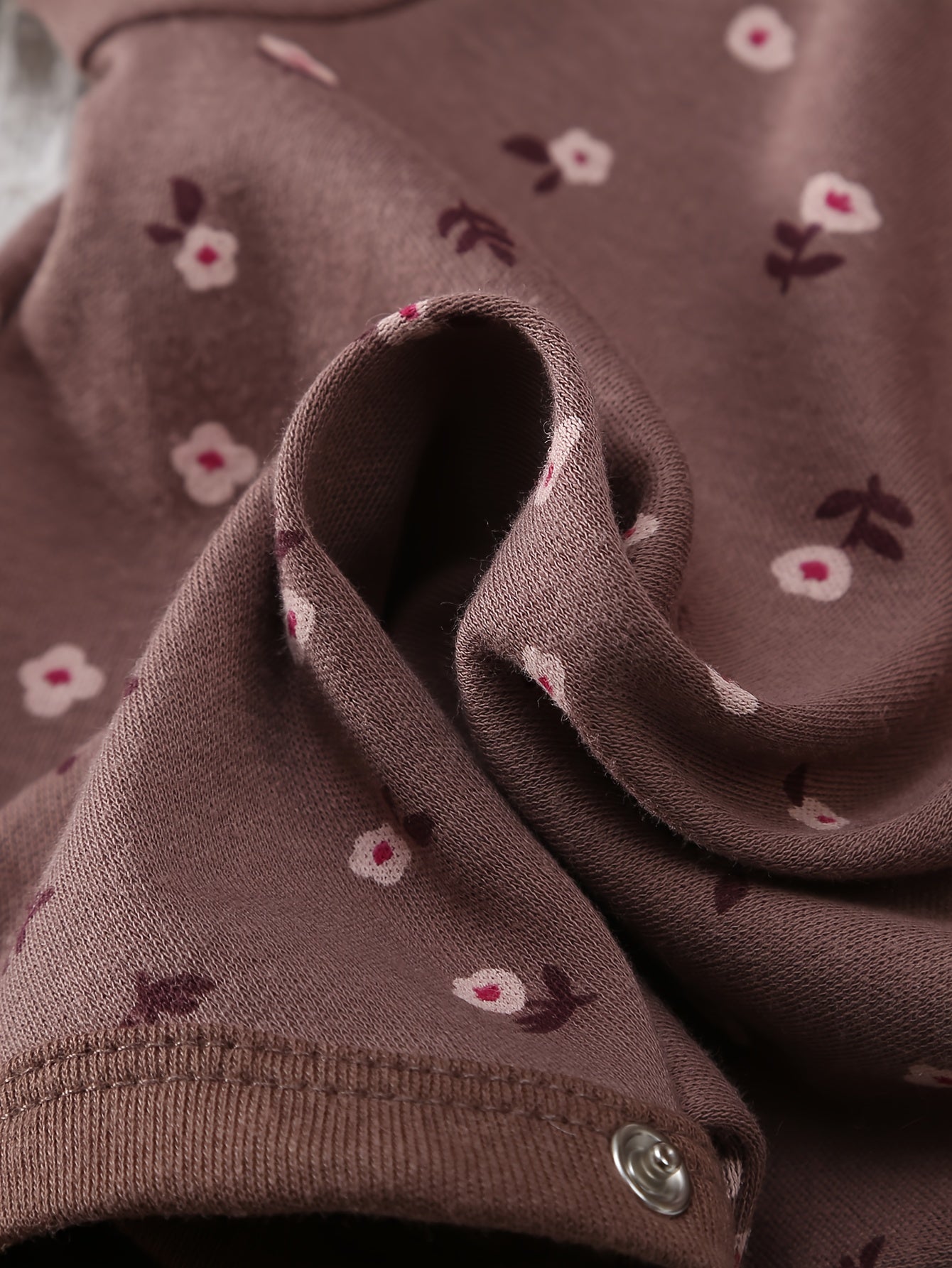 Newborn Short Sleeve Jumpsuit 5 Pack Floral 0 To 9 Months