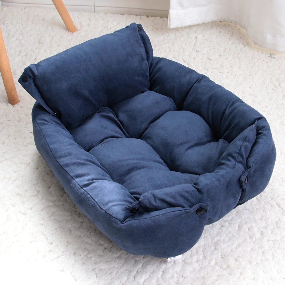 Multifunction Dog Bed Mat 3 IN 1 Dogs Cat Sleeping Bed Sofa Warm Winter Puppy Kitten Nest Kennel Soft Pet Cushion For Dogs Cats - Loving Babies & Pets Shop