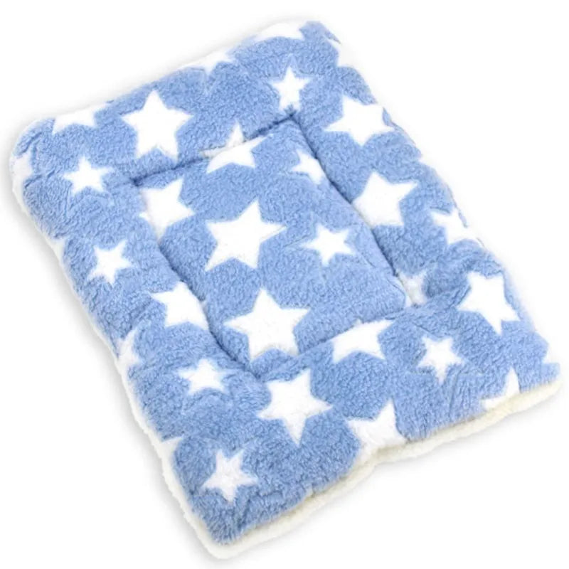 Soft Cat Bed Mats Warm Dog Bed Soft Fleece Pet Blanket Puppy Sleep Mat Kitten Mattress Cushion for Small Dogs Cat Accessories