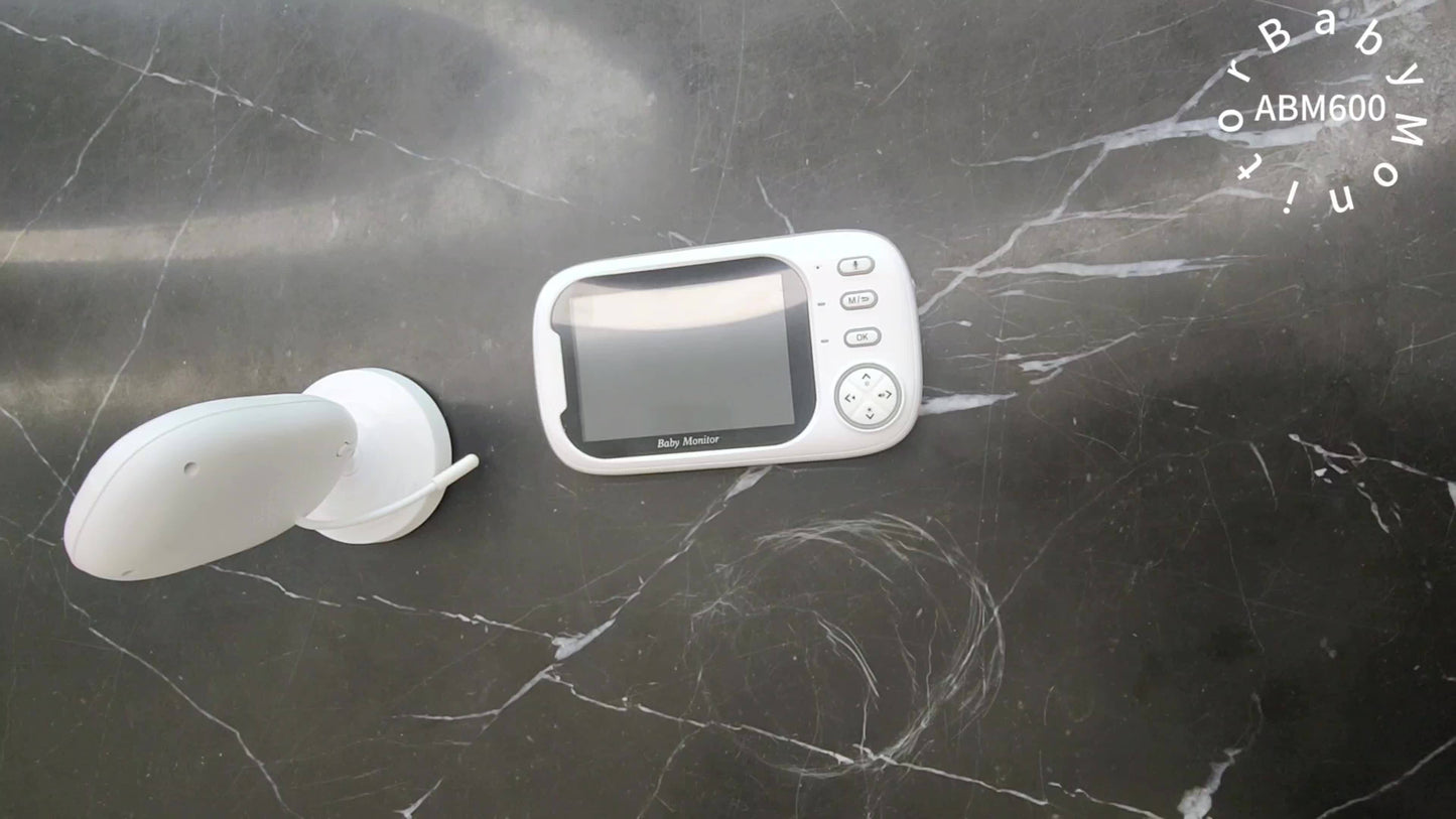 Cdycam Monitor, 3.5 Inch Color LCD Screen, Two Way Audio, IR Night Vision, Digital Zoom, VOX Mode, Room Temperature Display, Long Range