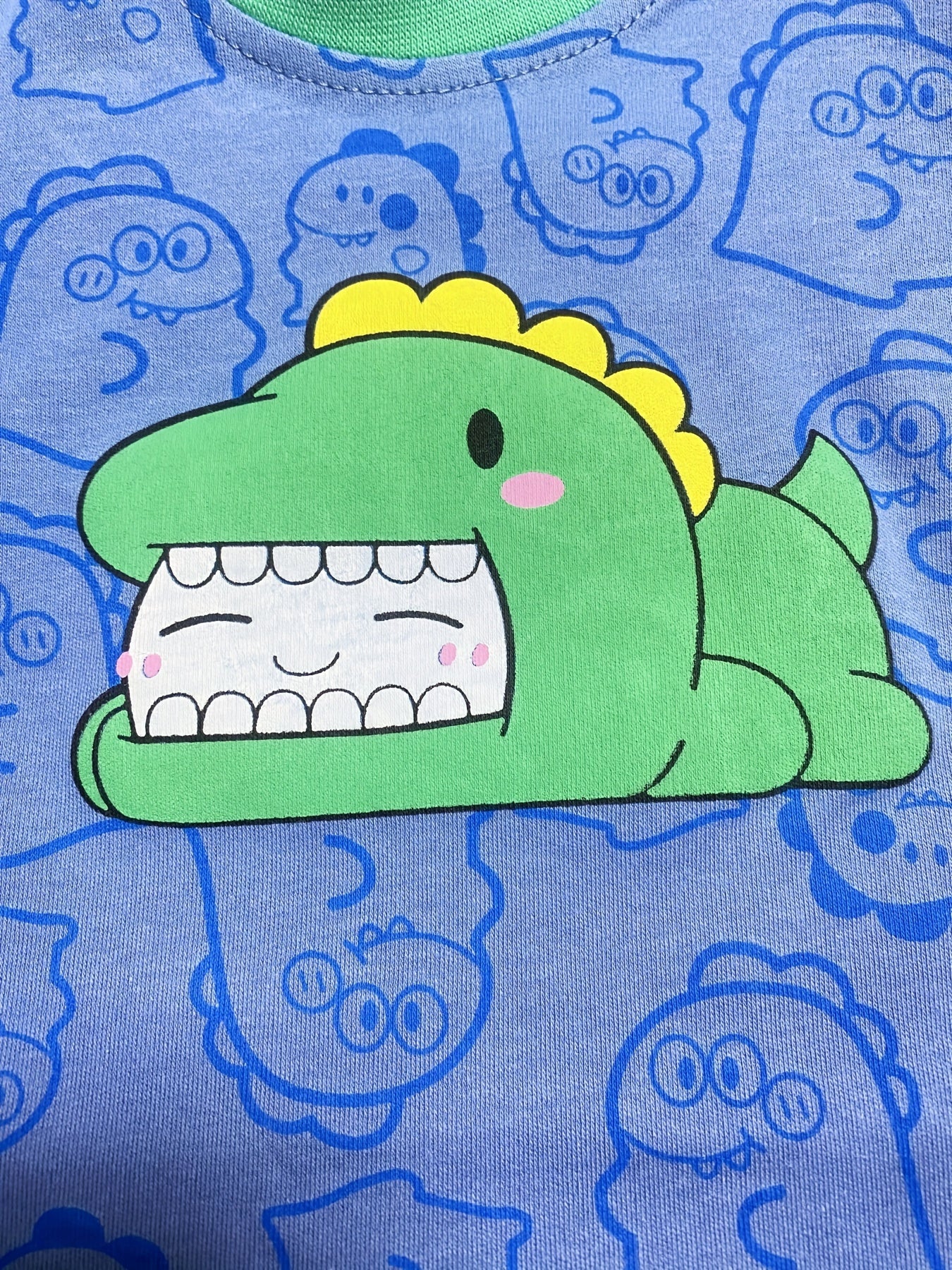 Kids Dinosaur Cotton Suit Set – Soft Breathable Comfort for Autumn and Winter