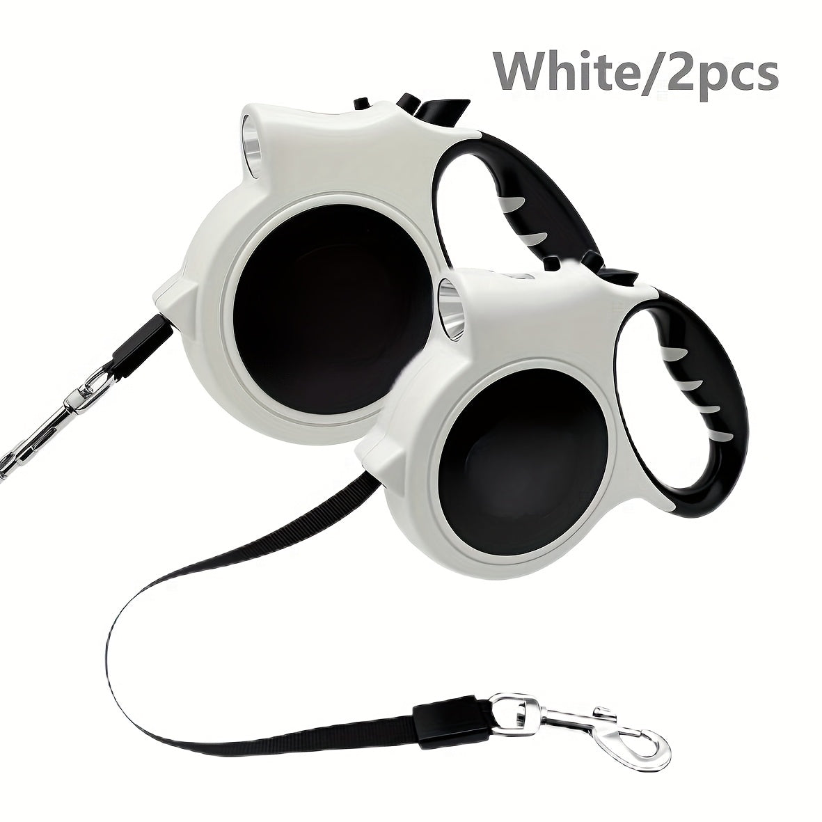 LightUp Leash 16ft Retractable Dog Leash – Tangle-Free with LED Lights for Safety