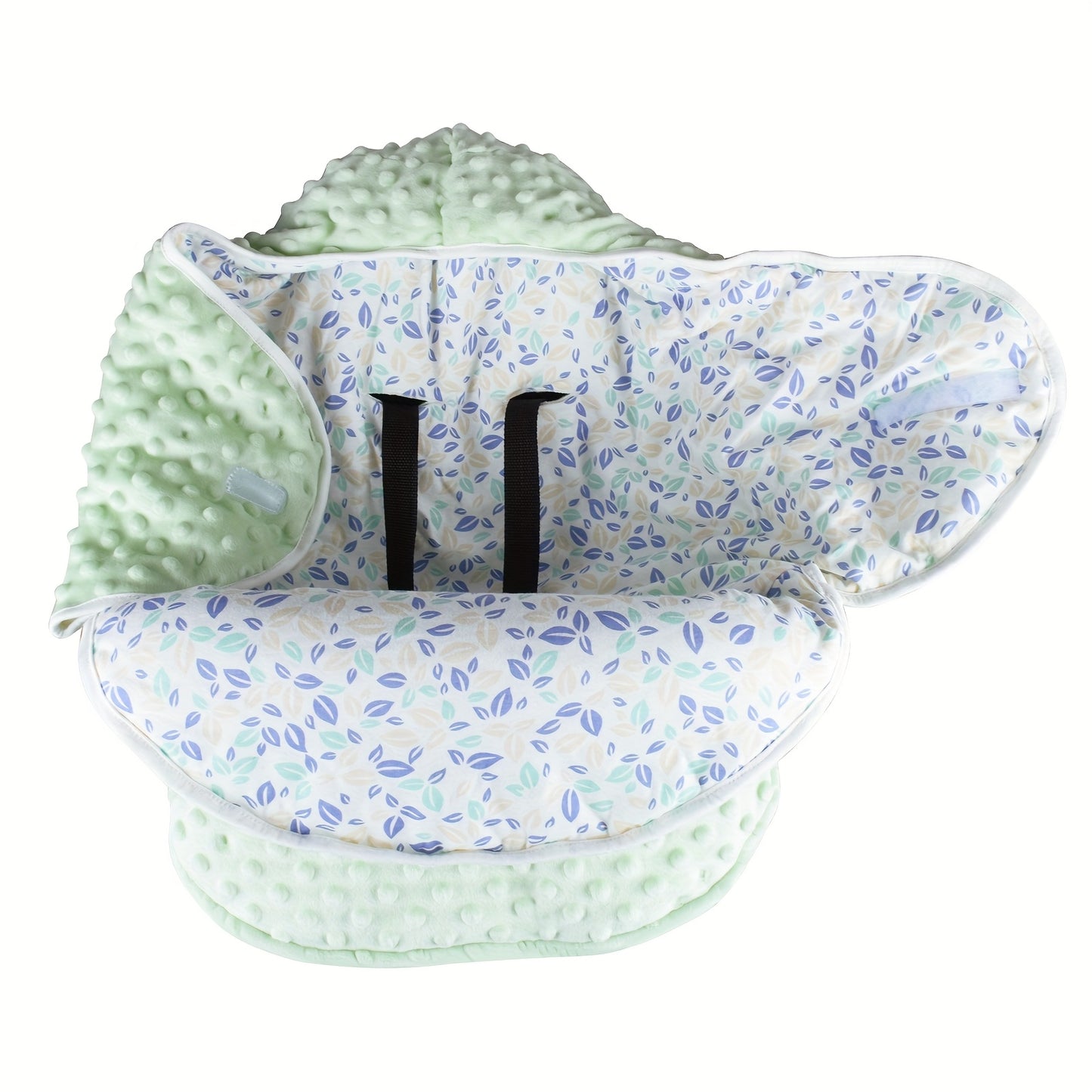 Spring and Winter Newborn Stroller Seat Cover, Thickened Cotton Cushion for Newborn Strollers, Baby Pushchair Pad, Multifunctional Infant Carrying Mat