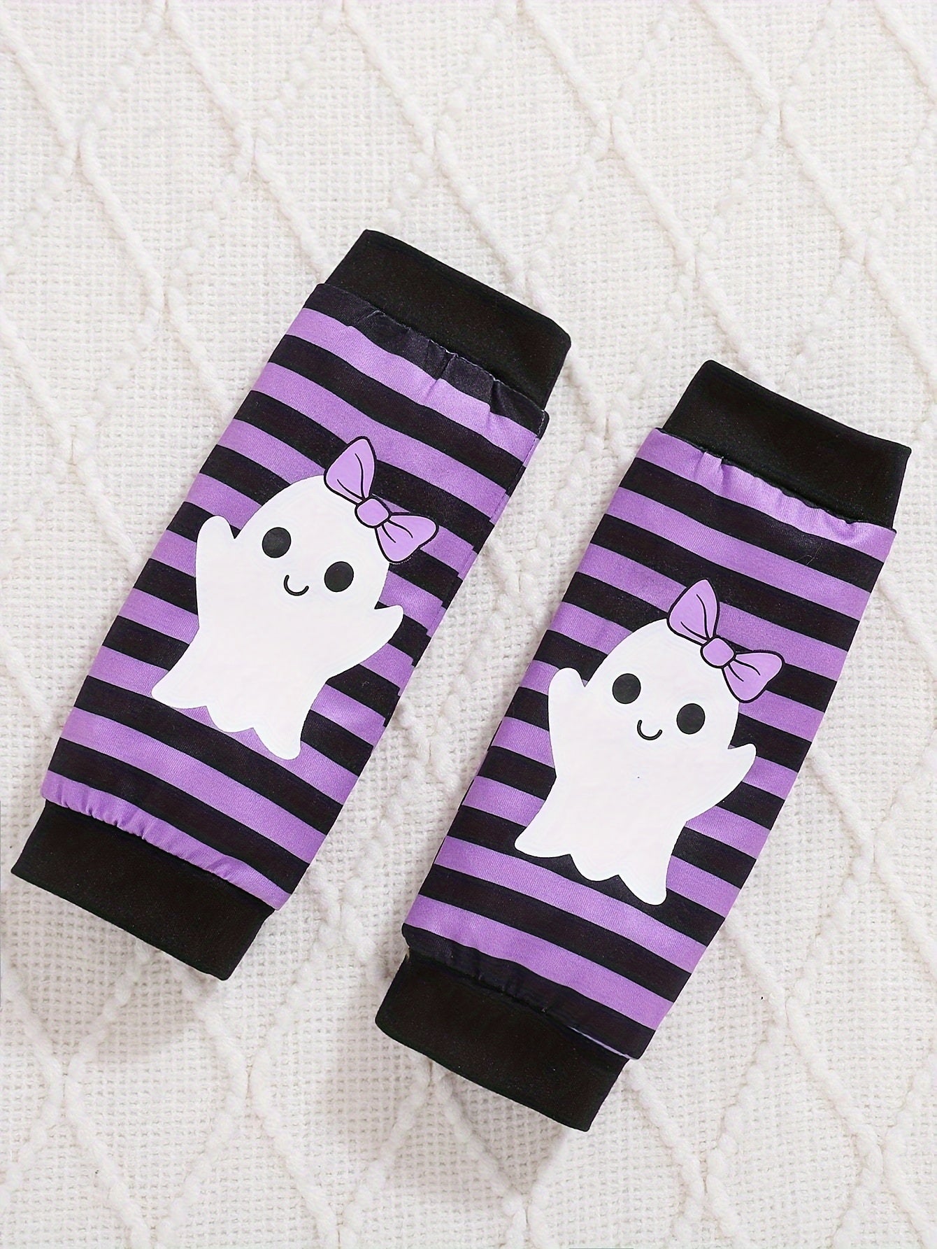 Halloween Purple Net Tulle Skirt Set For Baby Girl Outdoor