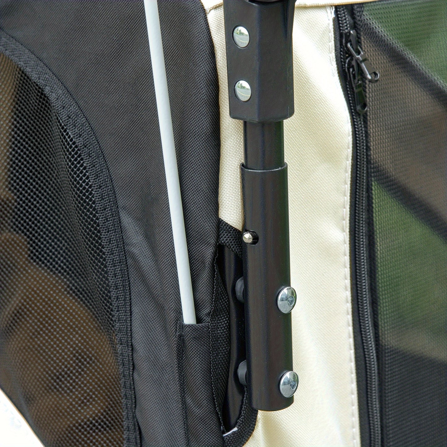 Aosom 2 In 1 Pet Bike Trailer For Small Dogs Weatherproof