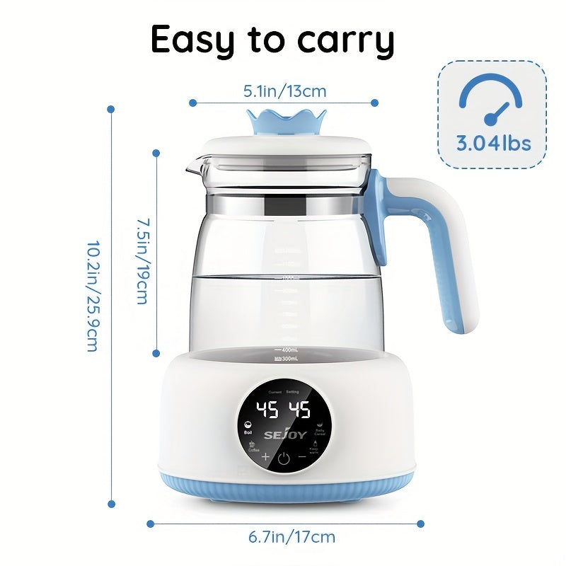 Suita Boil Tea Baby Milk Powder Sterilizable Bottle with Timer and Temperature Control