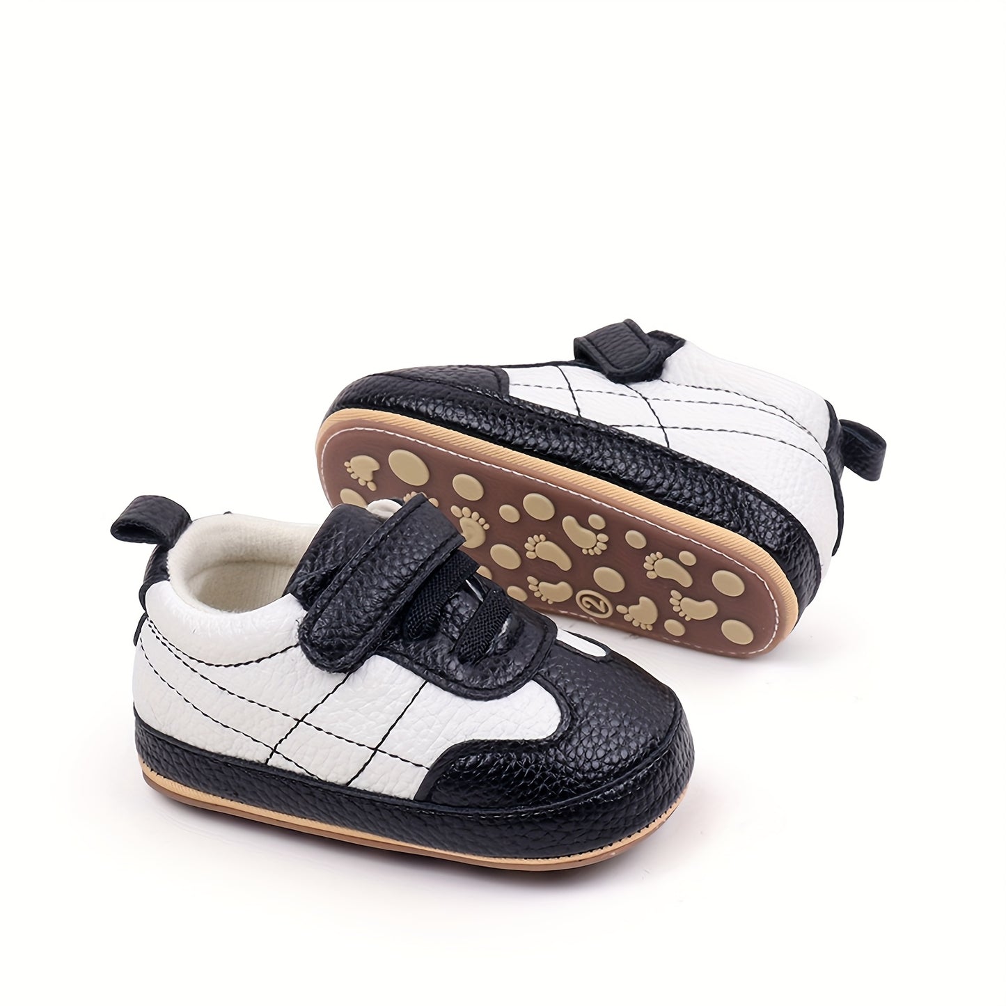 Adorable Plaid Kids Shoes For Boys And Girls With Breathable Flexible Sole And Hook Loop Fastener Strap For All Seasons