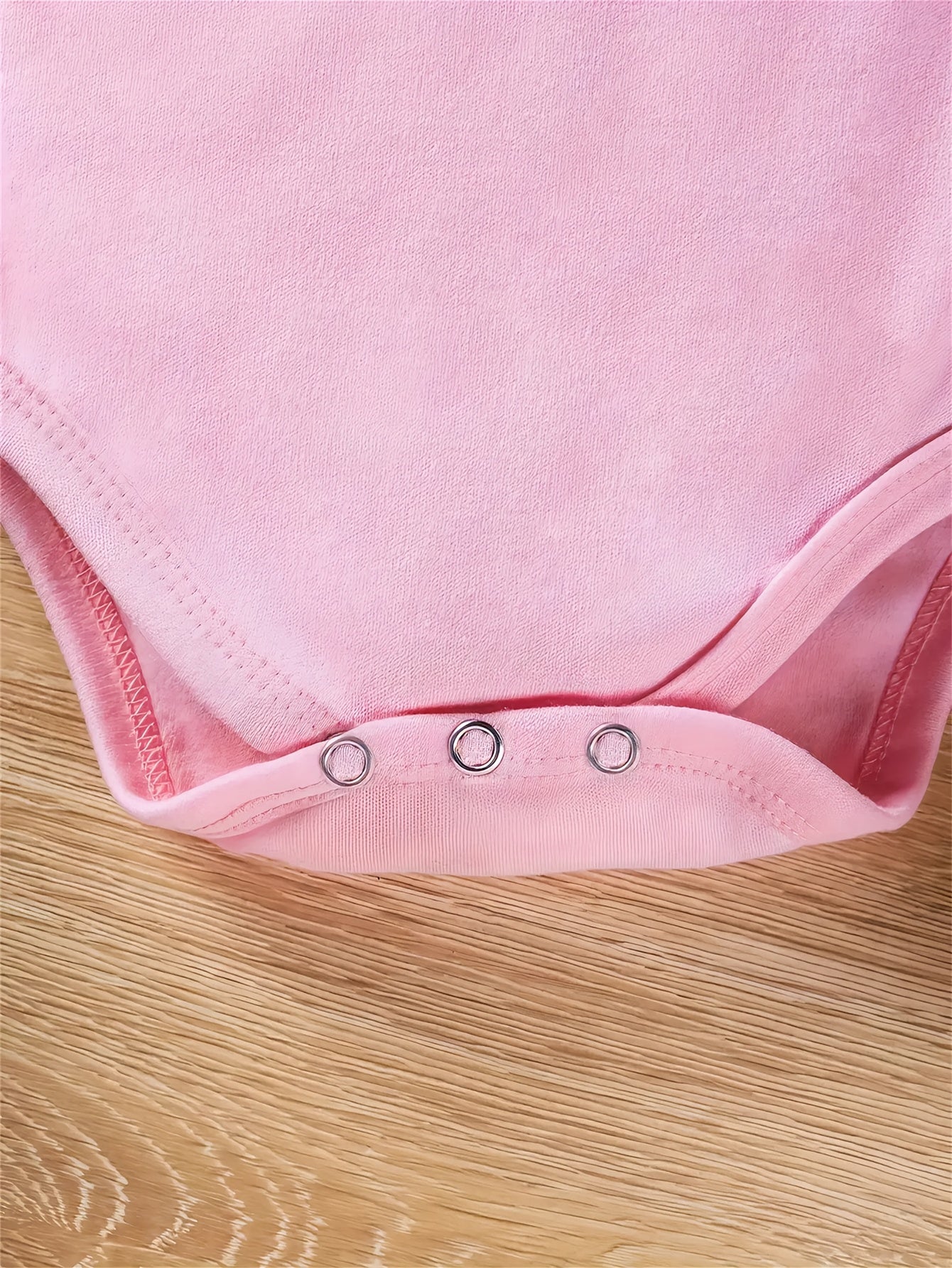 I Love Mom Cartoon Elephant Print Baby Rompers for Easy Diapering Outdoor Use