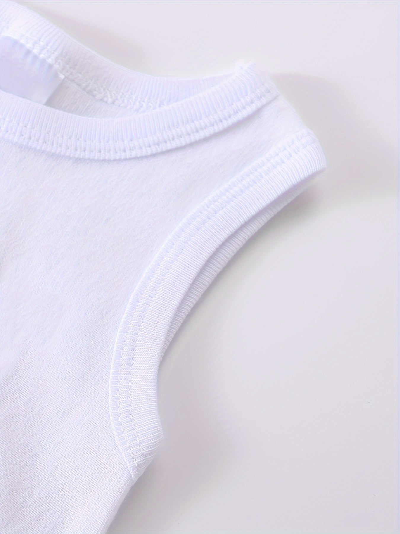 2pcs Baby Onesies - Cute Parent-Love Bodysuits, Soft White Cotton Newborn Outfits, Easy Diaper change, Machine Washable Infant Clothing Gift for Birthdays & Father's/Mother's Day, Baby Clothes, Diaper Change Friendly, Playful