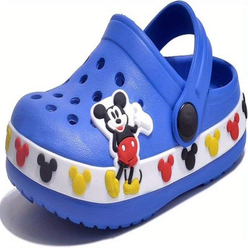 Mickey Mouse Cute Cartoon Clogs Slippers for Toddlers Perfect for Beach and Pool Fun