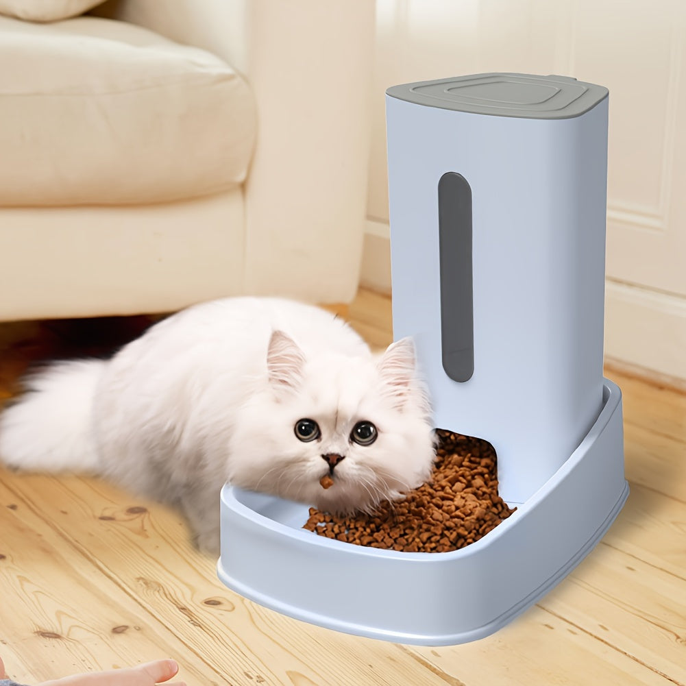 Fully Automatic 2in1 Cat Food Dispenser With Integrated Water Feeding System