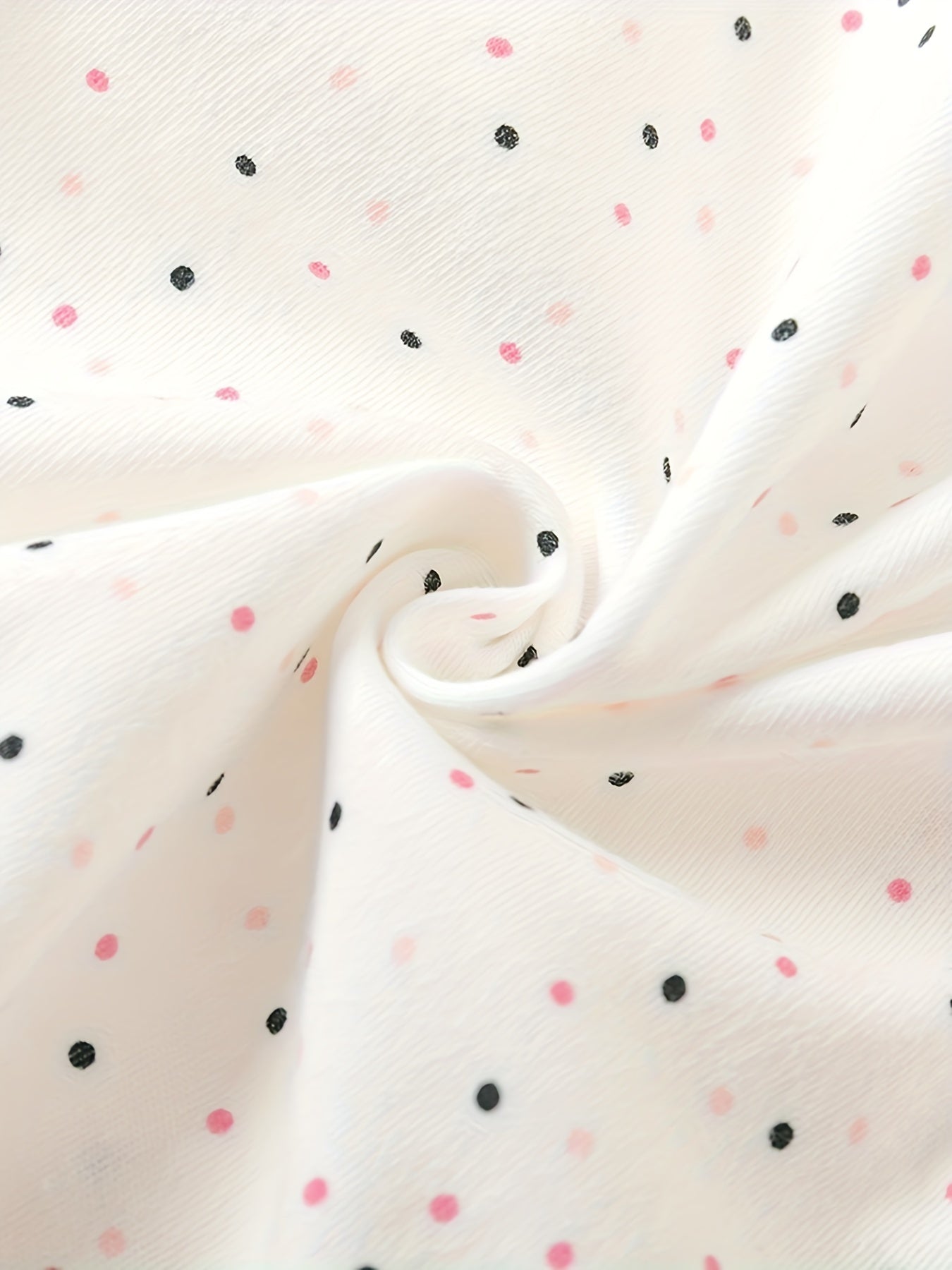 3pcs Newborn Baby Girls Cotton Footie Romper Set - Solid Color Crew Neck Winter Wear