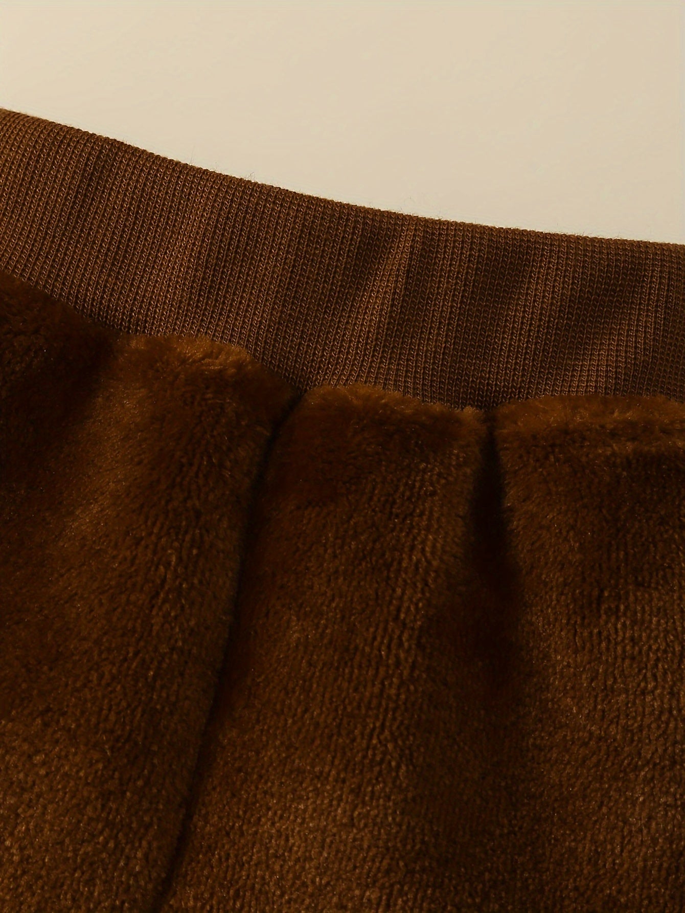 3 Piece Baby Boy Winter Outfit Set With Teddy Bear Embroidery Hooded Zipper Jacket And Flannel Pants