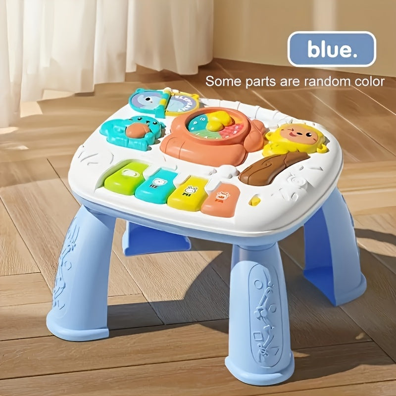 Interactive Music Making Table for Kids Educational Toy in Pink and Blue