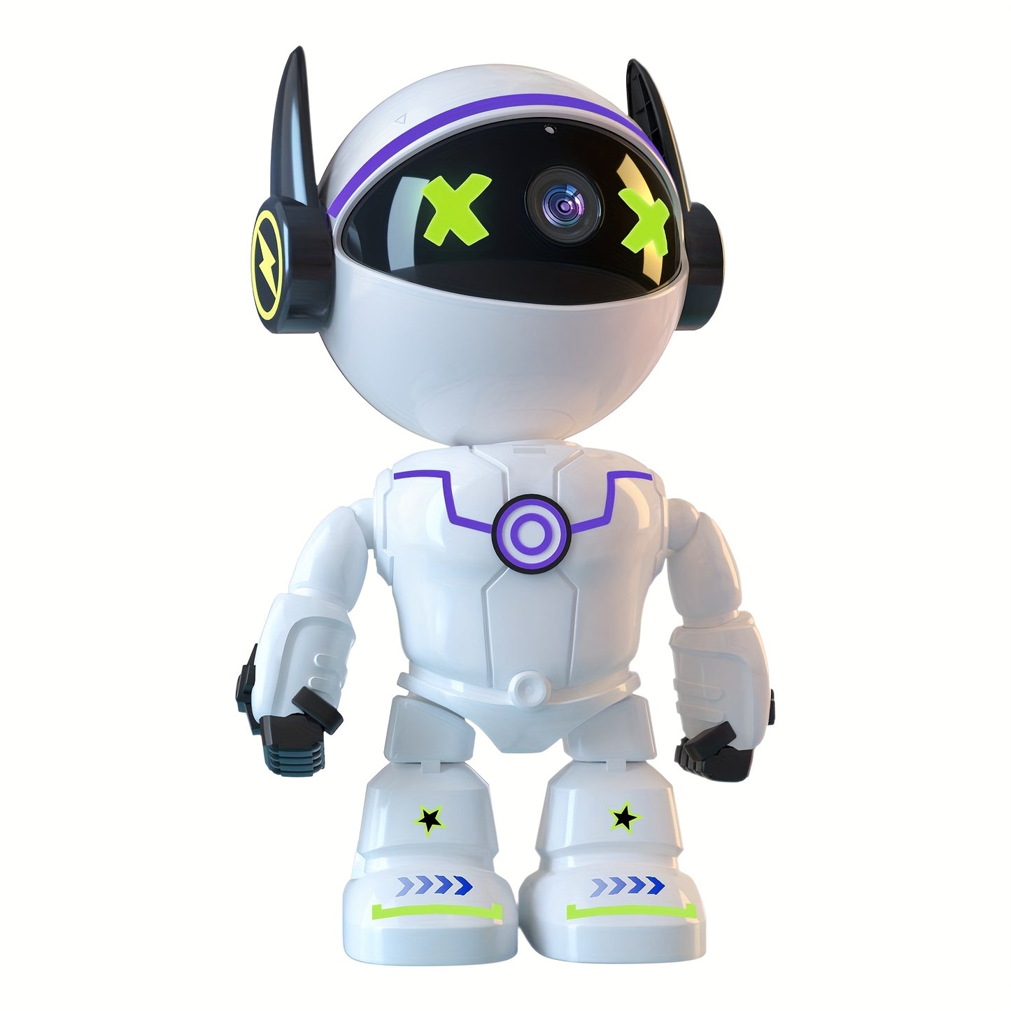 4MP HD Indoor Camera with 360 Degree Night Vision and Two Way Audio for Pets and Babies