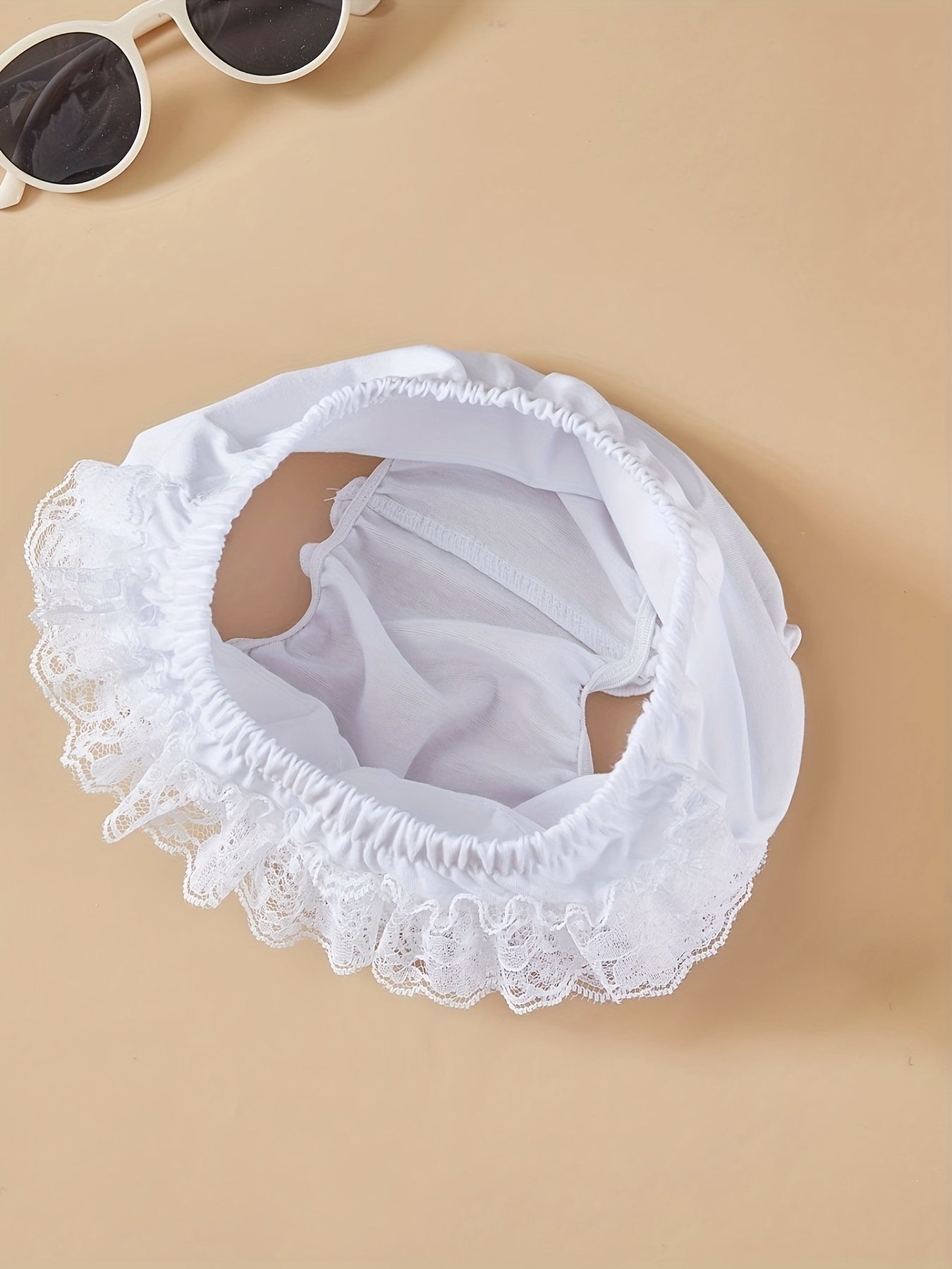 5-piece Set Solid Color Children's Lace Shorts Baby Cute PP Pants Baby Shorts Photo Clothes