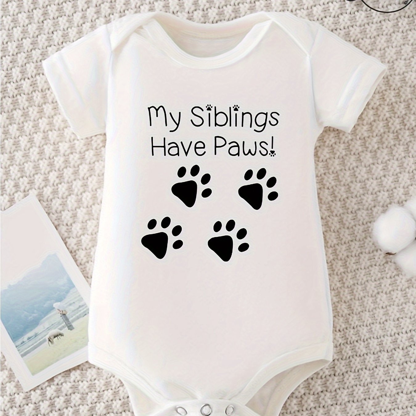 Fun Baby Romper 100 Percent Cotton Short Sleeve for Newborns and Toddlers Summer Wear