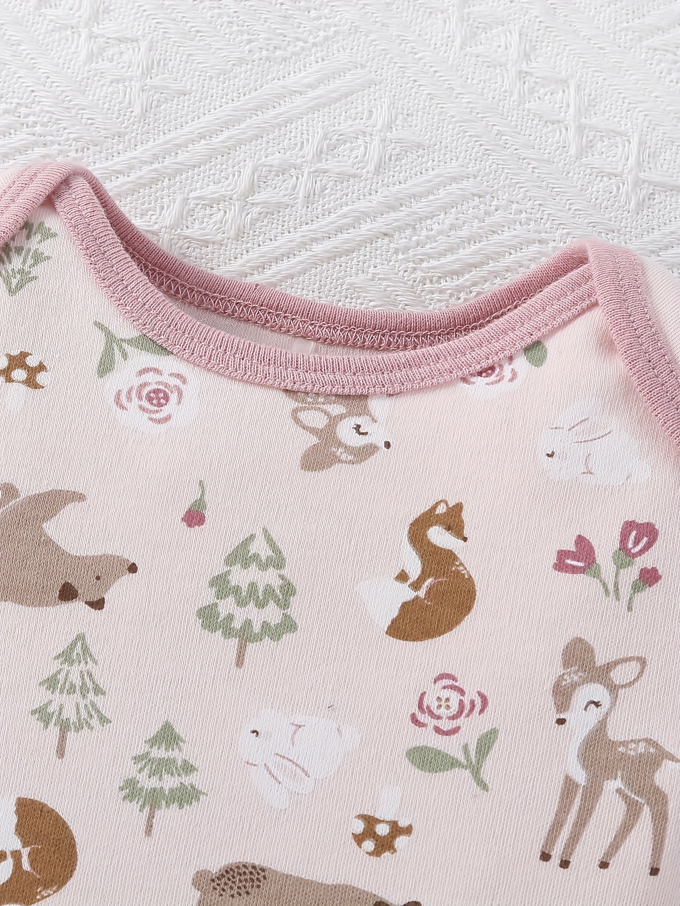 Autumn Winter Velvet Bear Style Baby Girl Jumpsuit Set