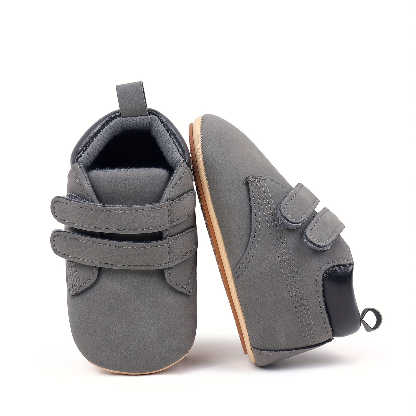 Infant Baby Boys Girls Sneakers Solid Color Soft Sole Flat Shoes Prewalker Anti-Slip Shoes First Walker Shoes