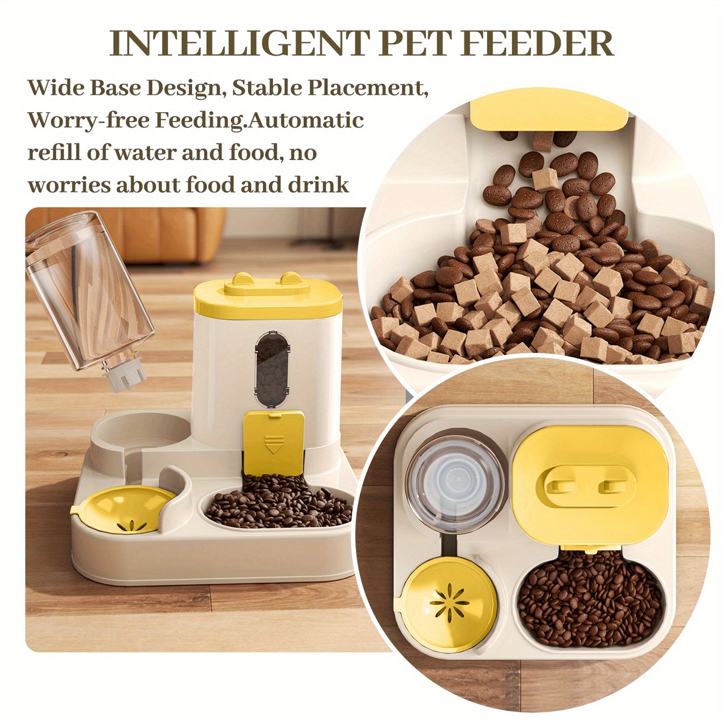 Automatic Pet Feeder for Cats and Dogs with Precise Control and Scientific Feeding