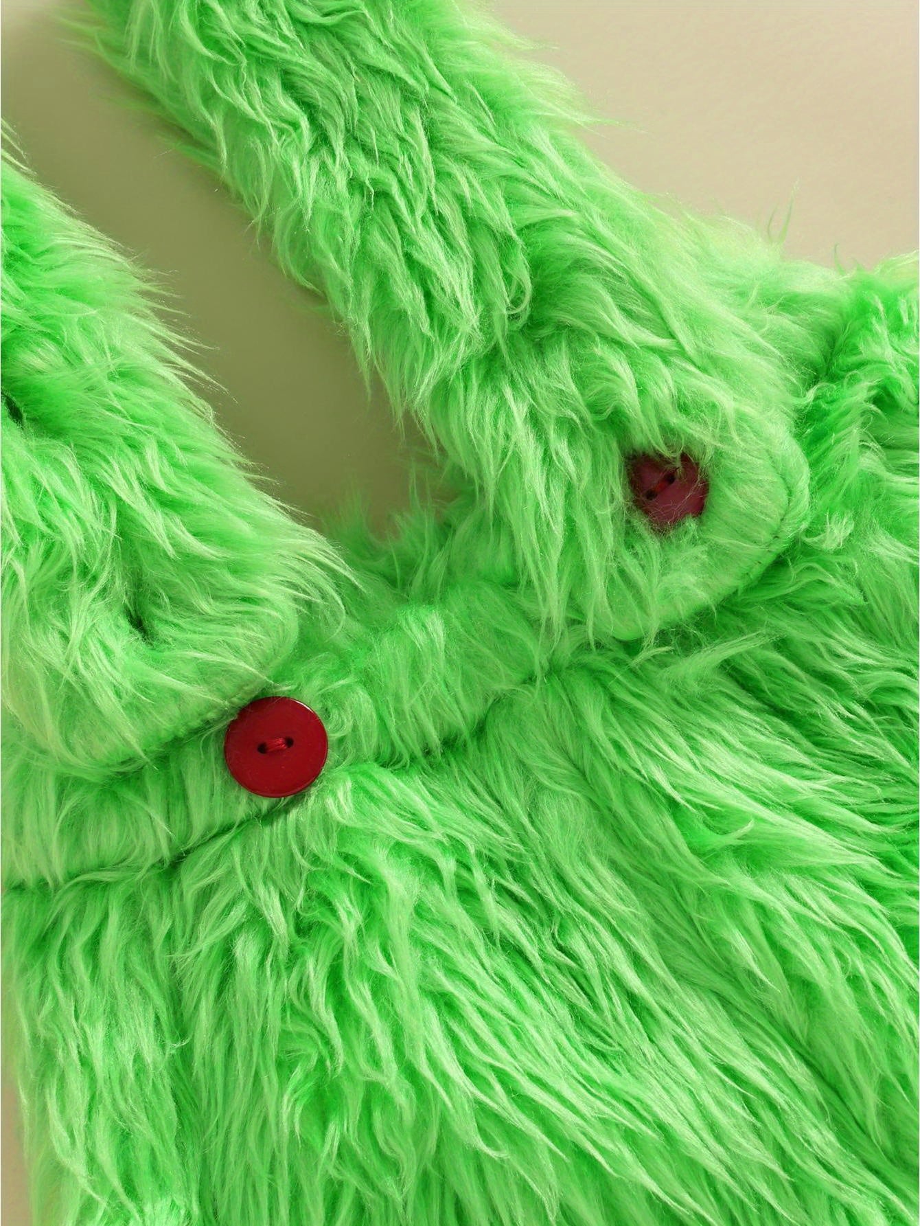 Christmas Letter Print Baby Romper With Plush Overalls