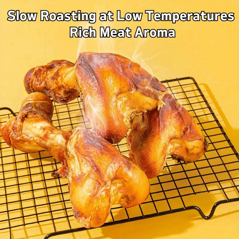 2 Count 6 Inch Beef Dog Bone Chew Toy Natural Tough High Protein Treat for Aggressive Chewers