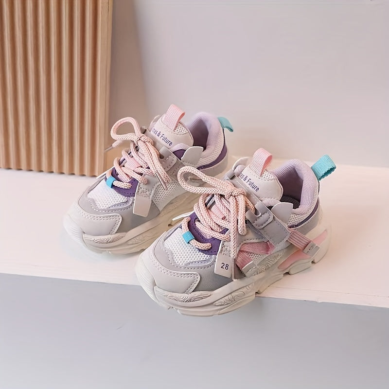 Kids Fashion Casual Sports Shoes Breathable Mesh Soft Sole for Boys and Girls