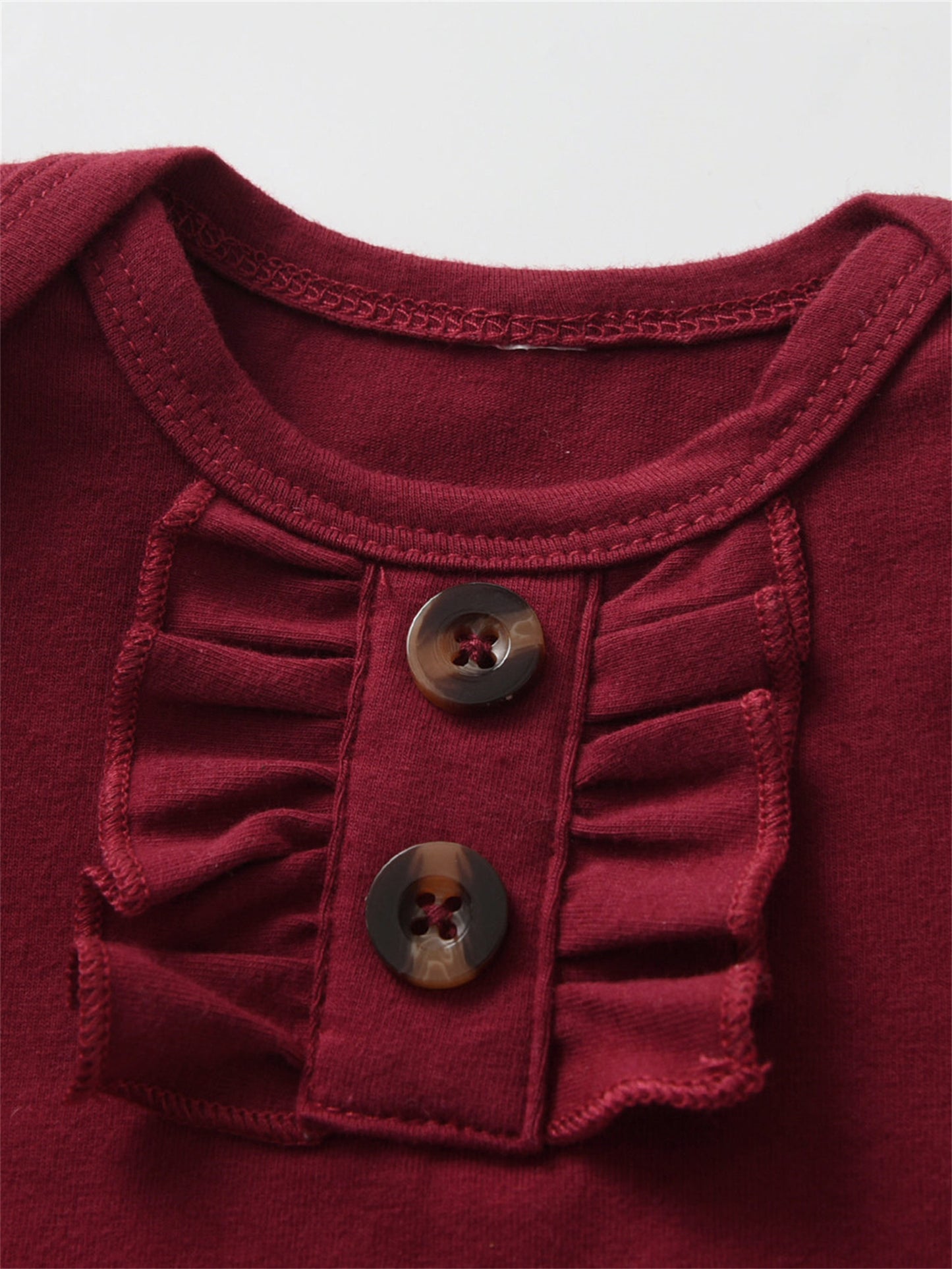 KuKitty Newborn Baby Girl 3 Piece Floral Bow Romper Set With Headband Long Sleeve Outfits