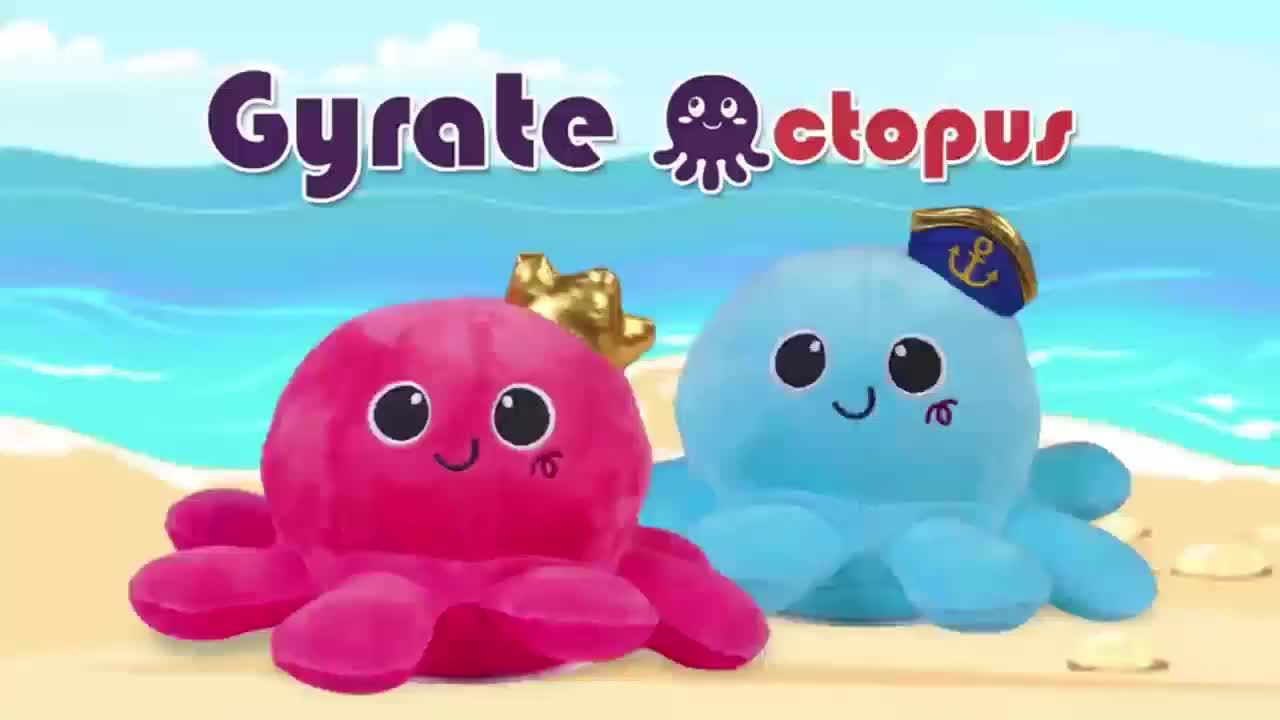 Baby Crawling Walking Plush Octopus Toy for Tummy Time and Music Development Gifts