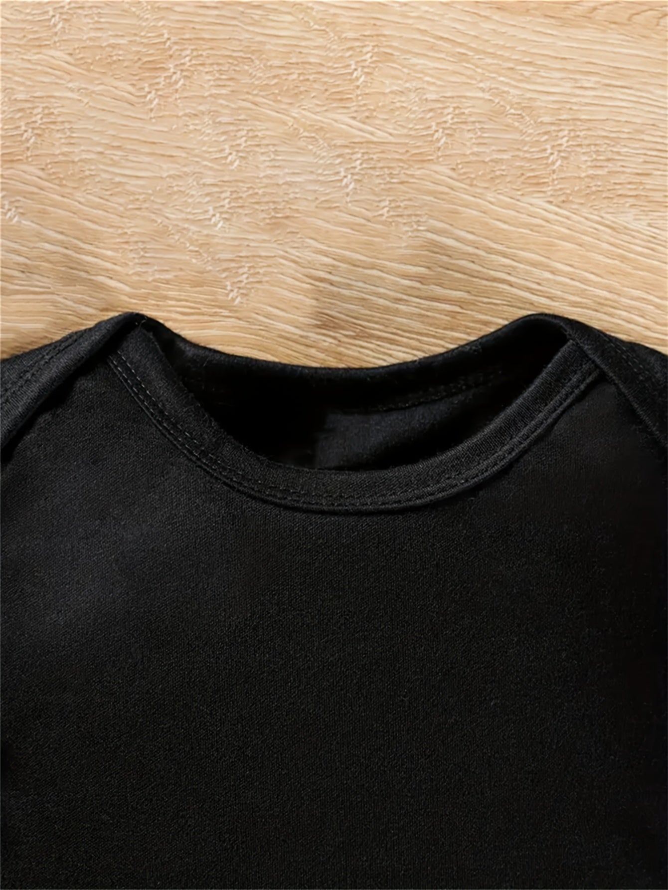 Adorable Could I Be Any Cuter Cotton Baby Onesie Soft Black Crew Neck for Spring Summer