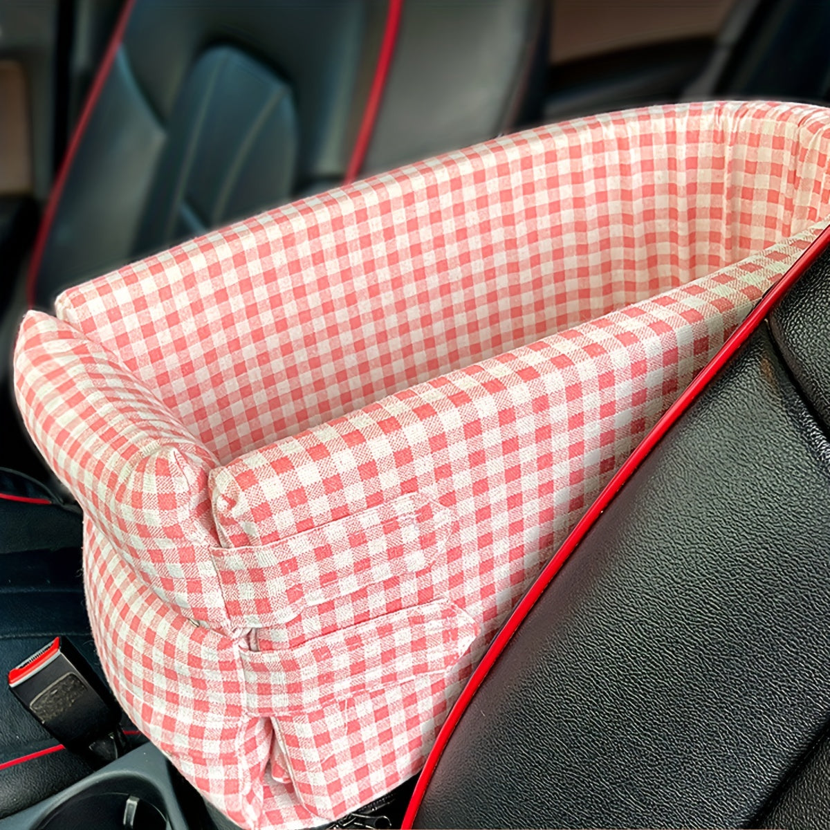 Pet Car Seat for Small Dogs and Cats Portable Safety Seat Pad Kennel Carrier