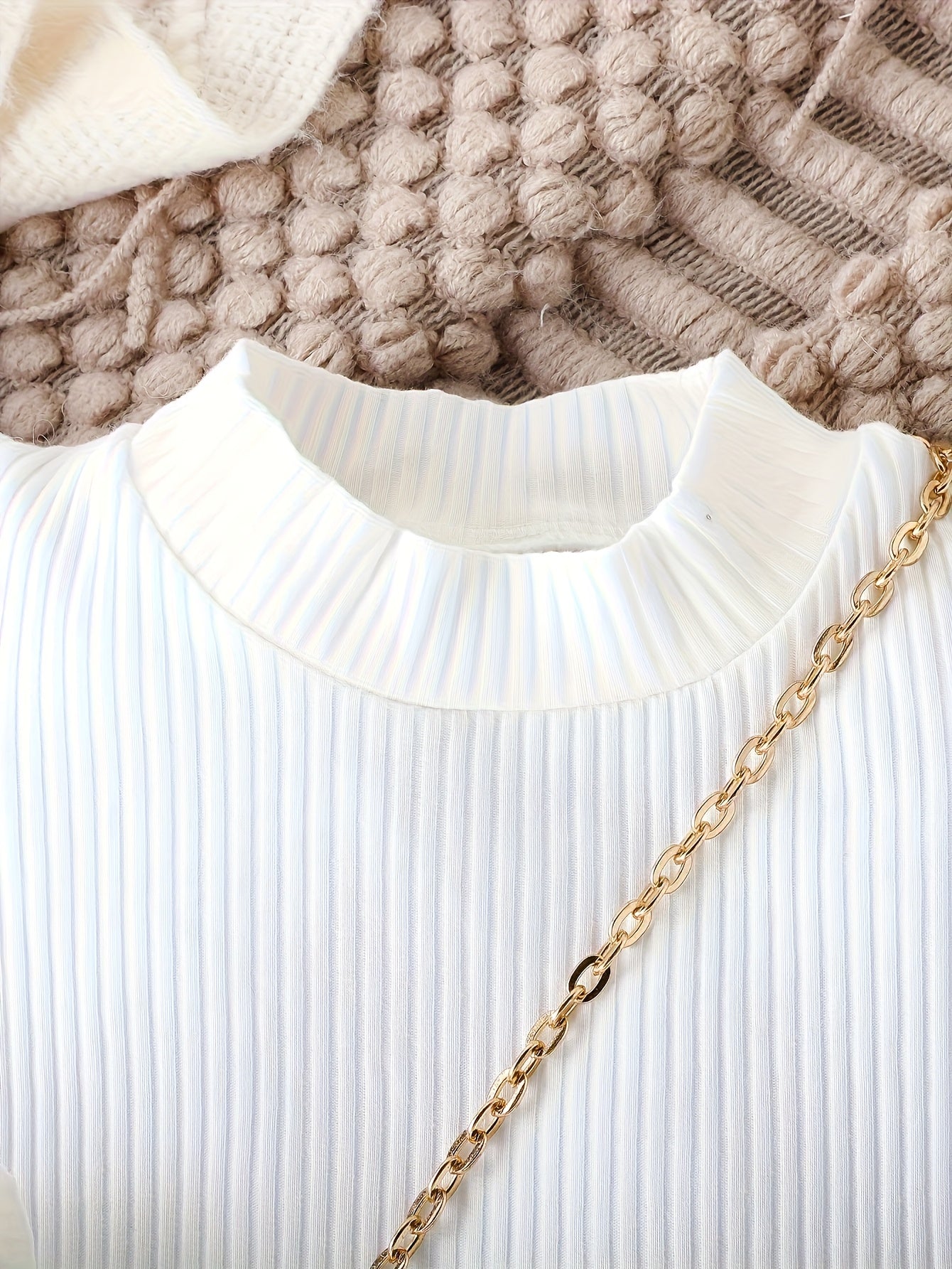 Autumn Winter Baby Girl Knit Set With Checkered Pants Hat