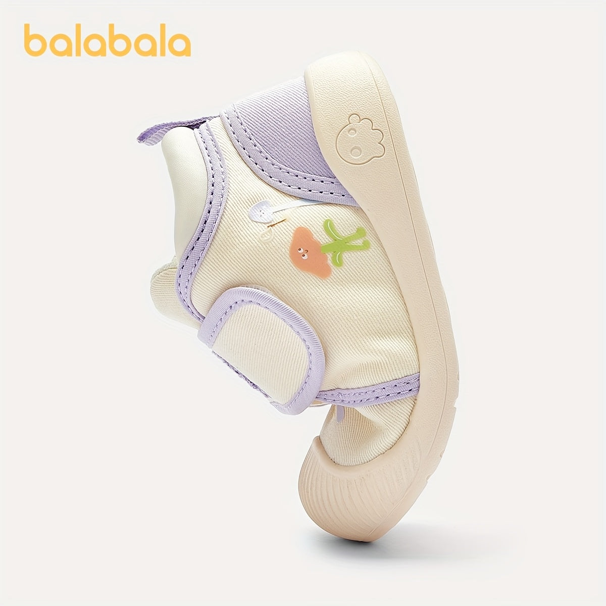 Balabala Cute Cartoon Pattern Toddler Shoes for Girls Spring and Summer Daily Wear
