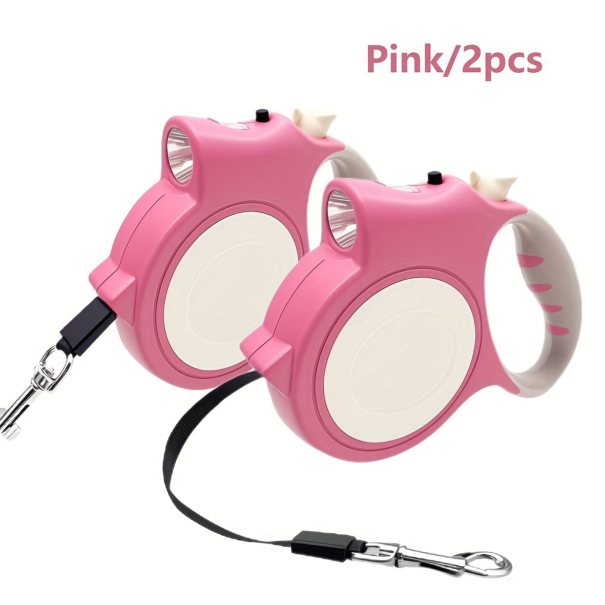 LightUp Leash 16ft Retractable Dog Leash – Tangle-Free with LED Lights for Safety