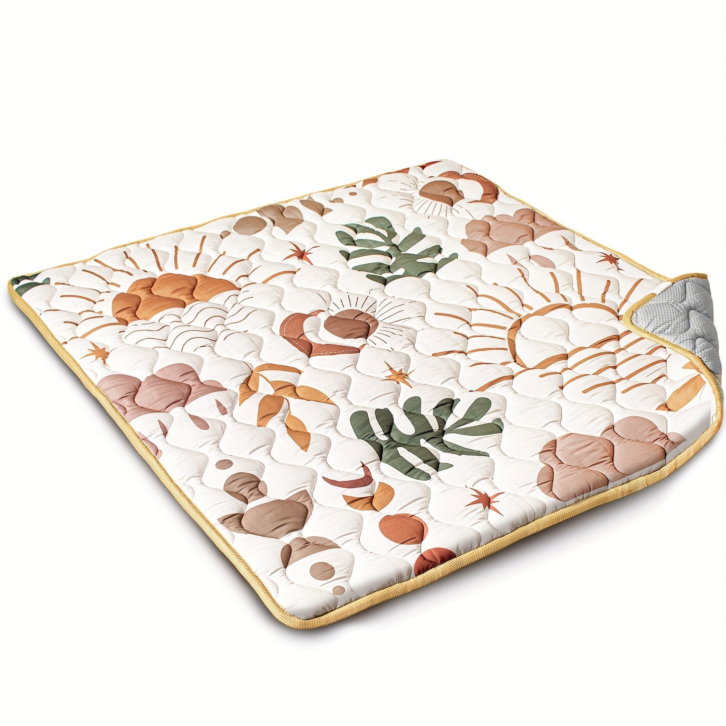 Primlect Baby Play Mat 50x50 Four Sided Alphabet Numbers Anti Slip Crawling Gym For Baby