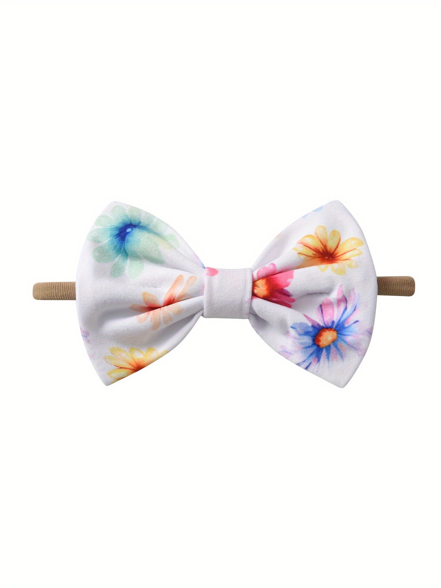 Summer Baby Girl Elephant Print Clothes Set Short Sleeve Romper+Short Pants+Bow Headband Newborn Infant Outfit