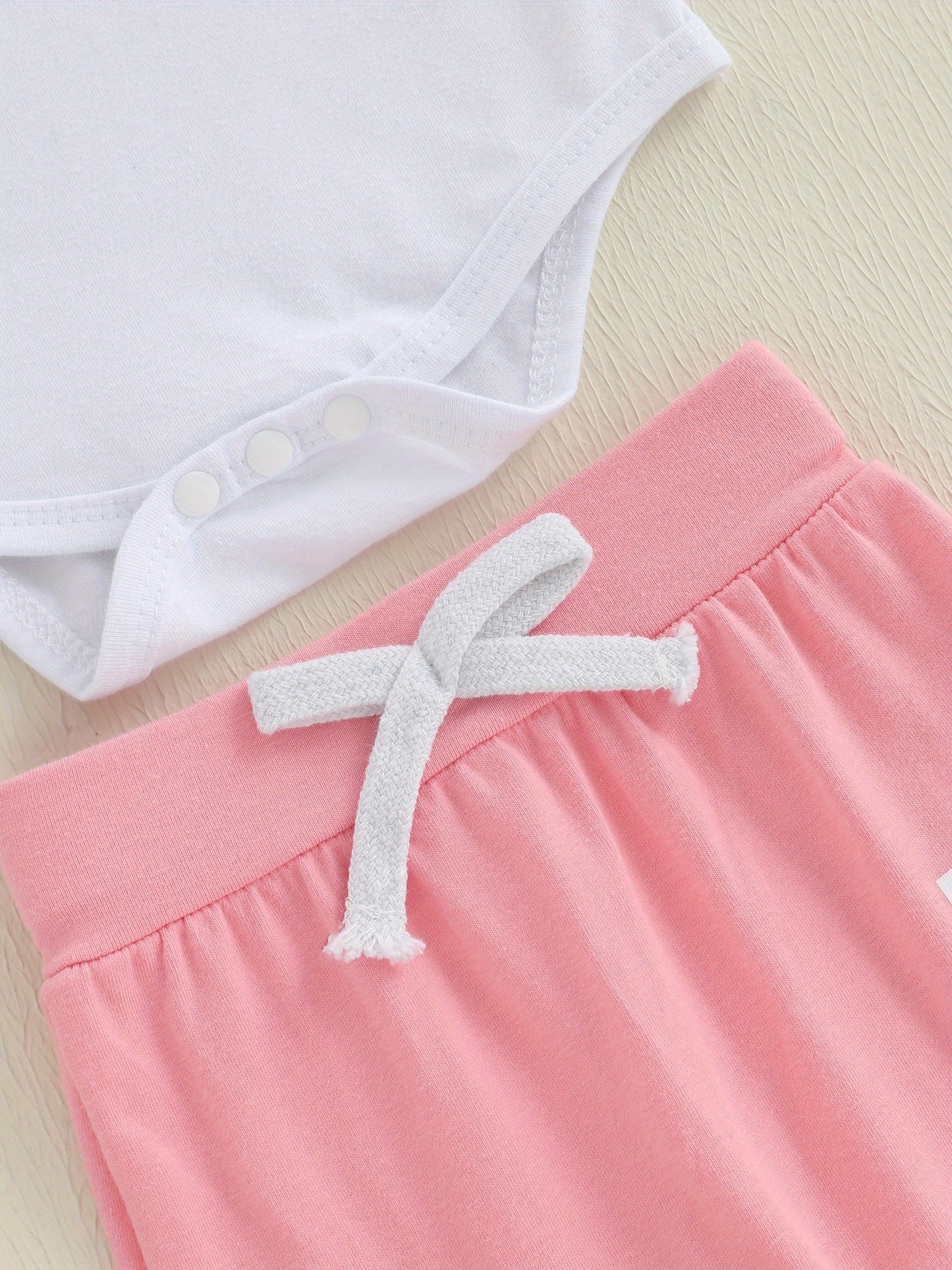 3pcs Newborn Baby Summer Outfit Dinosaur Elephant Romper Long Pants Hat Set