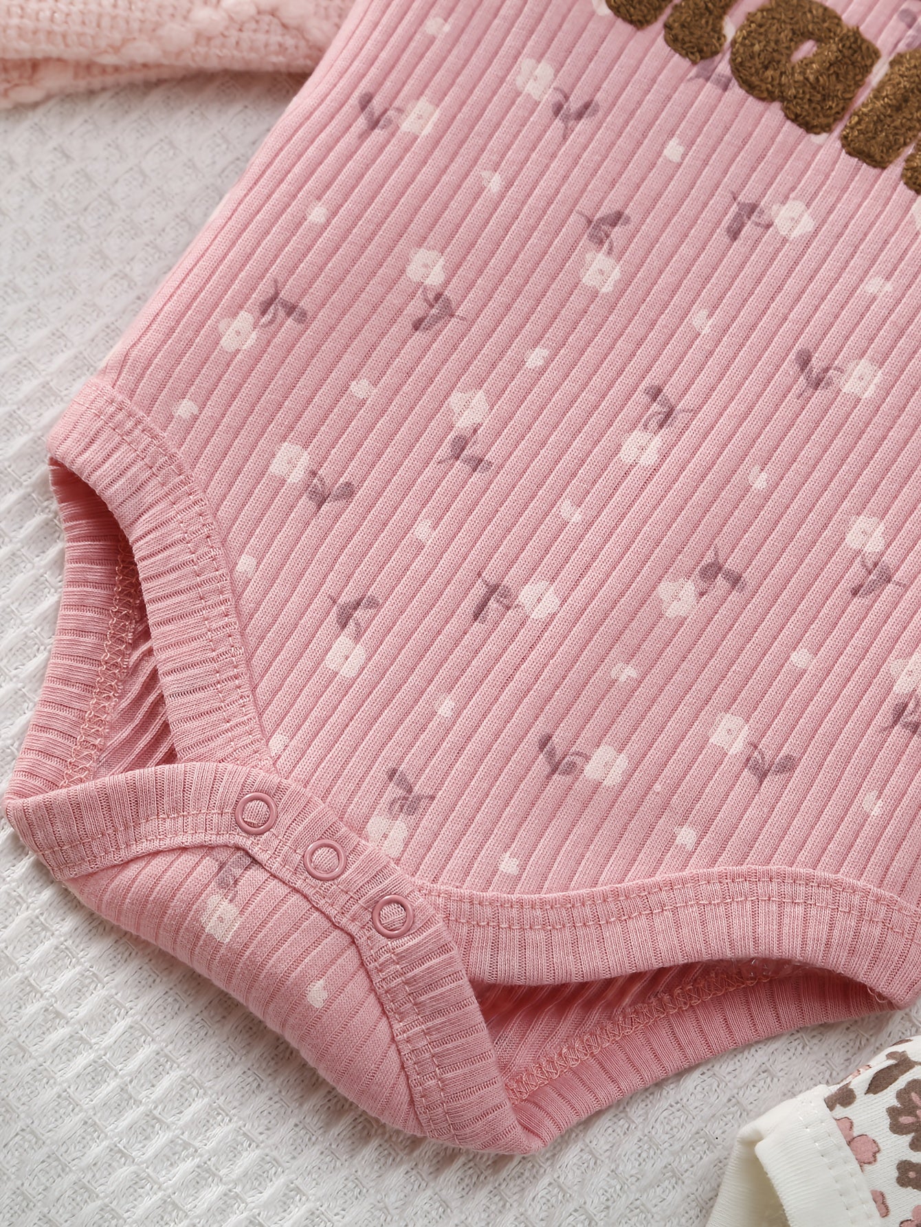 Newborn Short Sleeve Jumpsuit 5 Pack Floral 0 To 9 Months