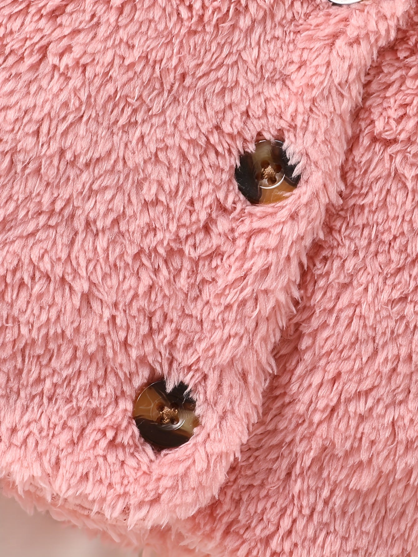 Baby Girl Three Piece Outfit With Teddy Bear Vest Jumpsuit