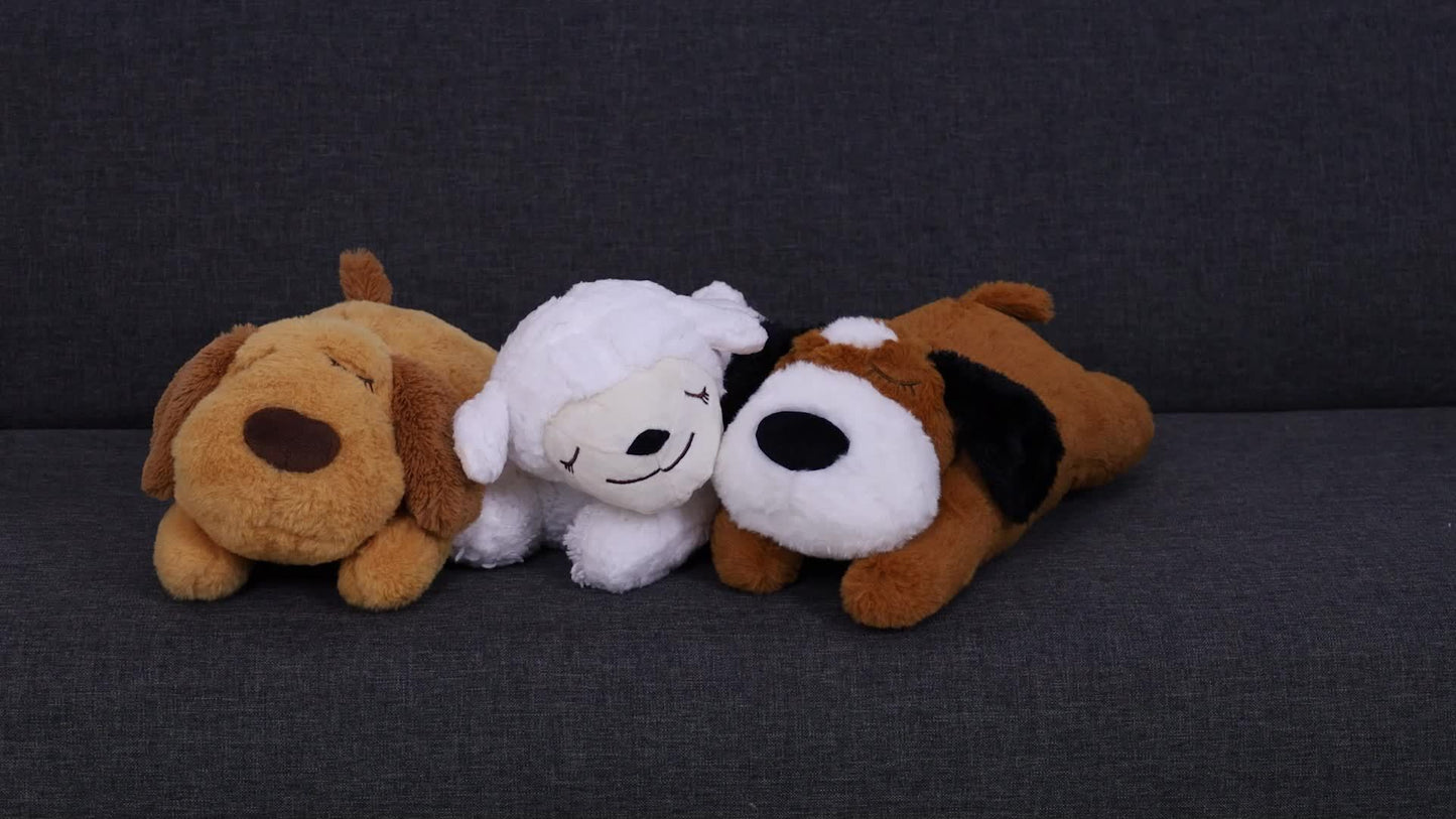 NPET Soft Plush Puppy Lamb Toy for Dogs Comfort and Training Holiday Gift